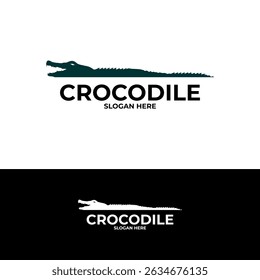 crocodile abstract logo image design