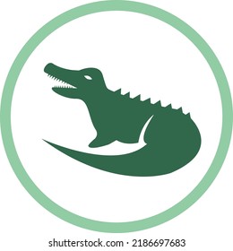 Crocodile, Alligator Icon, Vector Logo