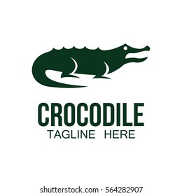 Crocodile, alligator logo design concept