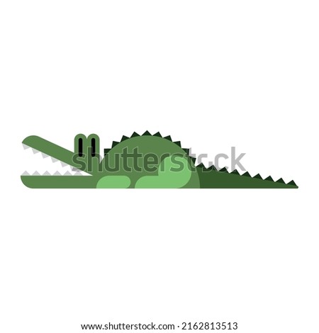 crocodile basic forms style icon