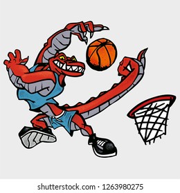 222 Crocodile basketball Images, Stock Photos & Vectors | Shutterstock