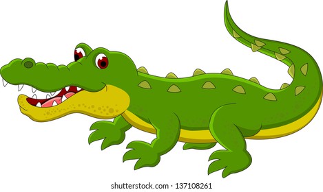 Crocodile cartoon