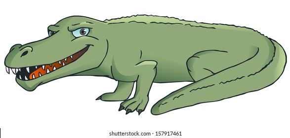 crocodile cartoon