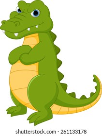 Crocodile cartoon 