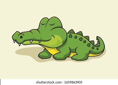 Crocodile Cartoon Alligator Cute Animals 