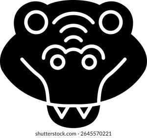 Crocodile Creative New Icons Design Vector Design