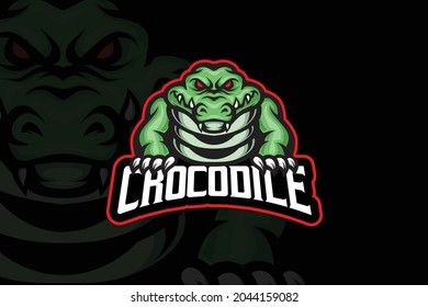 Crocodile - Esport Logo Template
