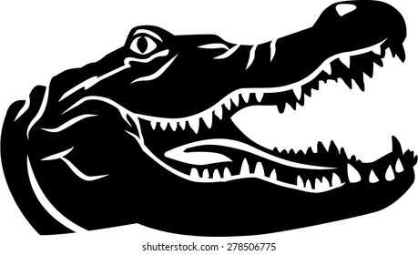 Crocodile head