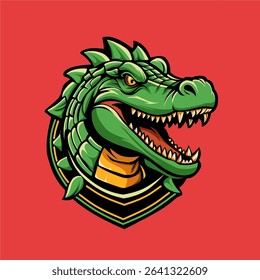 crocodile head logo is authoritative for esport logo