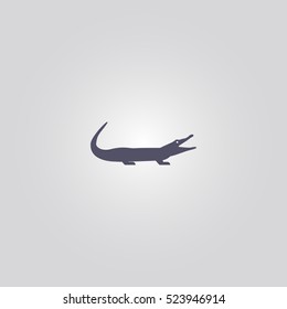 crocodile icon design