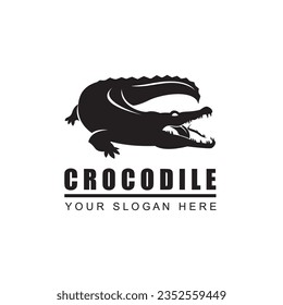 crocodile icon isolated on white background