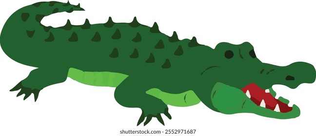 ícone de crocodilo logotipo vetor ilustração