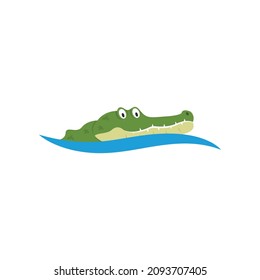 crocodile icon  vector illustration design template web