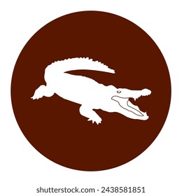 Crocodile icon vector illustration design