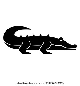 Crocodile Icon Vector On Trendy Design.