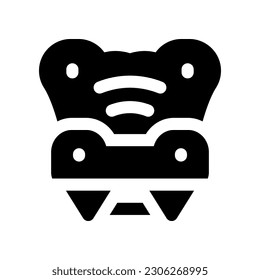 crocodile icon for your website design, logo, app, UI.