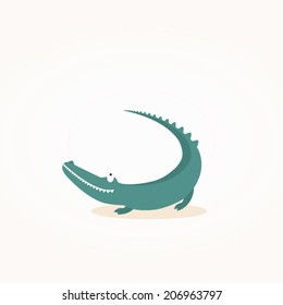 Crocodile illustration