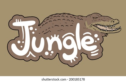 Crocodile jungle