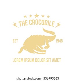 Crocodile logo design