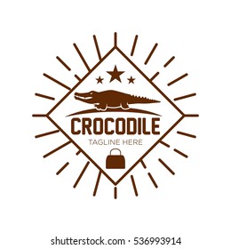 Crocodile logo design