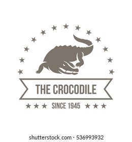 Crocodile logo design