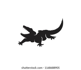 Crocodile logo design vector illustration