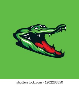 Crocodile Logo illustration