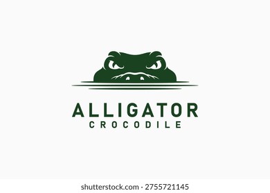 Crocodile logo symbol icon design