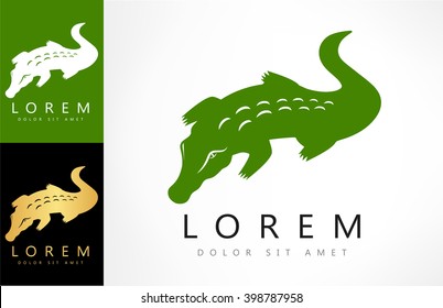 Crocodile Logo Vector