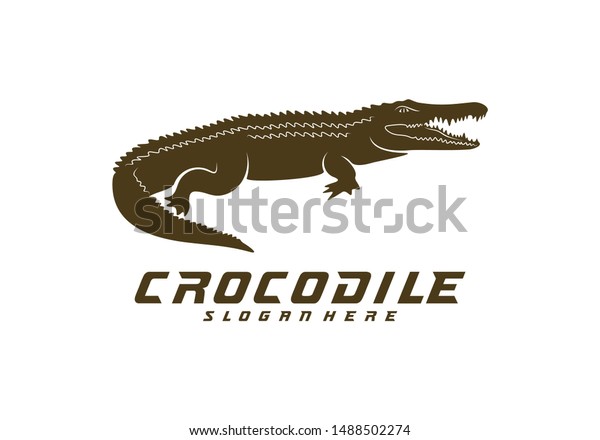 logo crocodile