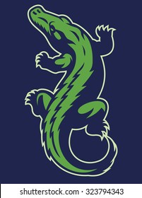 crocodile reptile mascot