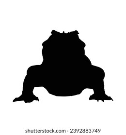 Crocodile Silhouette. Crocodile Vector Illustration.