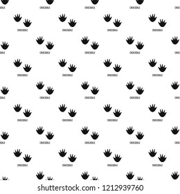 Crocodile step pattern seamless vector repeat geometric for any web design
