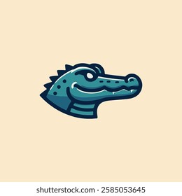 Crocodile symbol logo go to market