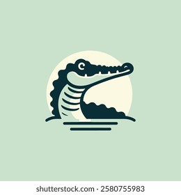 Crocodile Symbol Logo for sale.