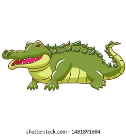 Crocodile Vector Graphic Clipart Design Stock Vector (Royalty Free ...