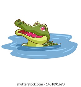 crocodile vector graphic clipart design