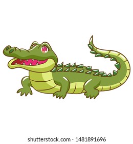 Crocodile Vector Graphic Clipart Design Stock Vector (Royalty Free ...