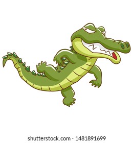 Crocodile Vector Graphic Clipart Design Stock Vector (Royalty Free ...