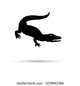 crocodile vector icon