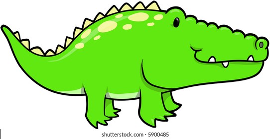Crocodile Vector Illustration