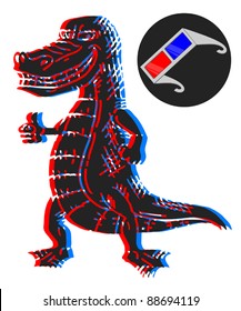 Crocodile visual effect