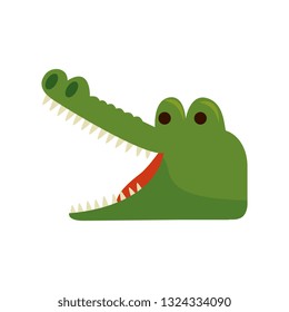 crocodile wild animal icon