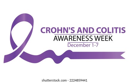 Crohn's and Colitis Awareness Week is observed every year in December