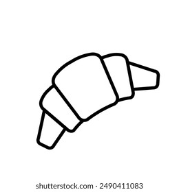 croissant , baked goods- vector icon