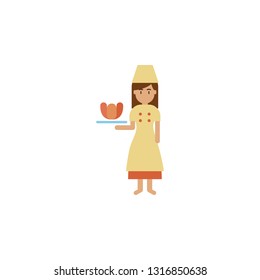 croissant, bakery color icon. Element of color bakery illustration. Premium quality graphic design icon. Signs and symbols collection icon for websites, web design, mobile app