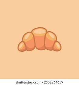 Croissant Pão Doce Bolo projeto vetorial