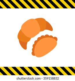 Croissant and bun
