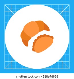 Croissant and bun