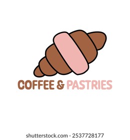 Croissant, Coffee and Pastries Clip Art for Bakery Lovers